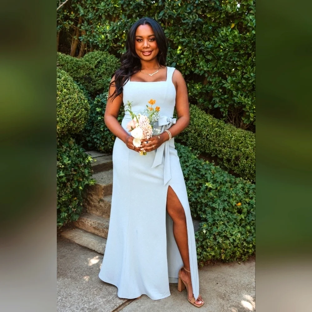 Show Me Your Mumu Paris Gown with no Belt. - Picture 6 of 7